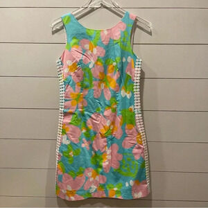 Lilly Pulitzer Delia Shift Dress Womens Size 4